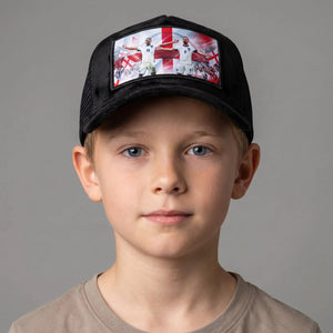 Gutt med England VM-caps 2026 - barn landslagscaps