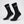 EVO Grip Socks sorte produktbillede - grip socks træning fodbold