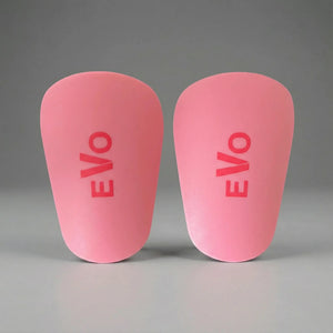 EVO Mini leggbeskytter rosa - mini shin pads dame fotball