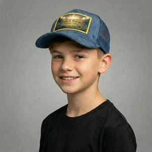 Model wearing Sweden World Cup cap 2026 - national team football cap