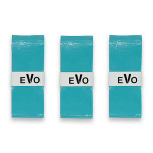 3-pack Premium EVOGRIP blå grip socks - halksäkra fotbollsstrumpor