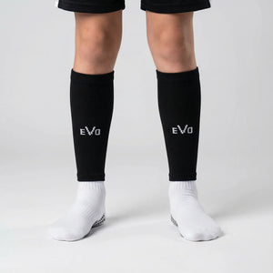 EVO Sleeves svarte - kompresjonsleeves leggparti fotball